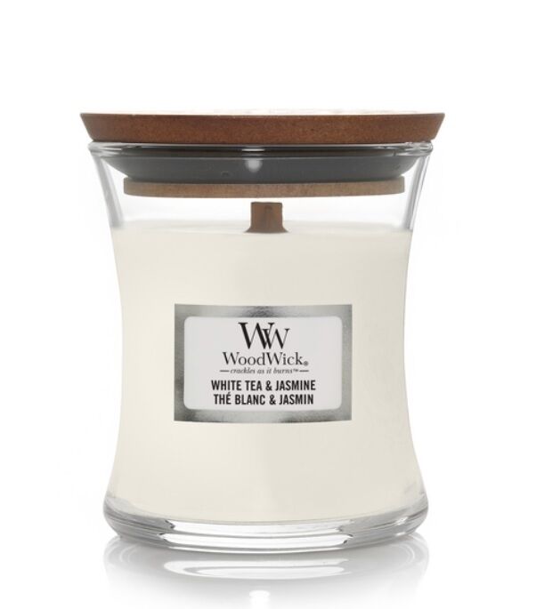 WoodWick White Tea & Jasmine mini candle 304203