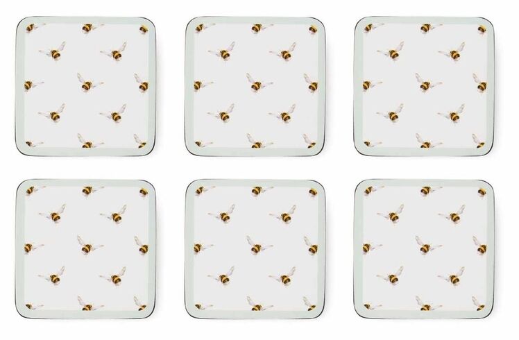 Pimpernel coasters wrendale design Bee