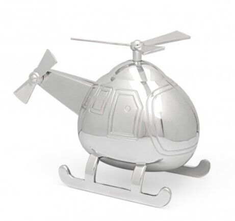 Zilverstad spaarpot helikopter