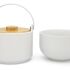 Bredemeijer theepot Tea for one Umea Wit losse onderdelen