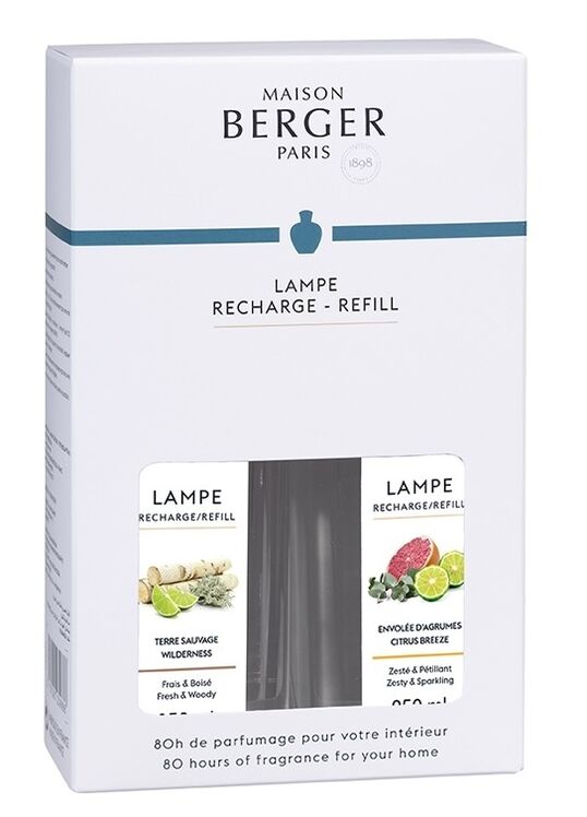 Lampe Berger Duo Terre Sauvage - Citrus Breeze