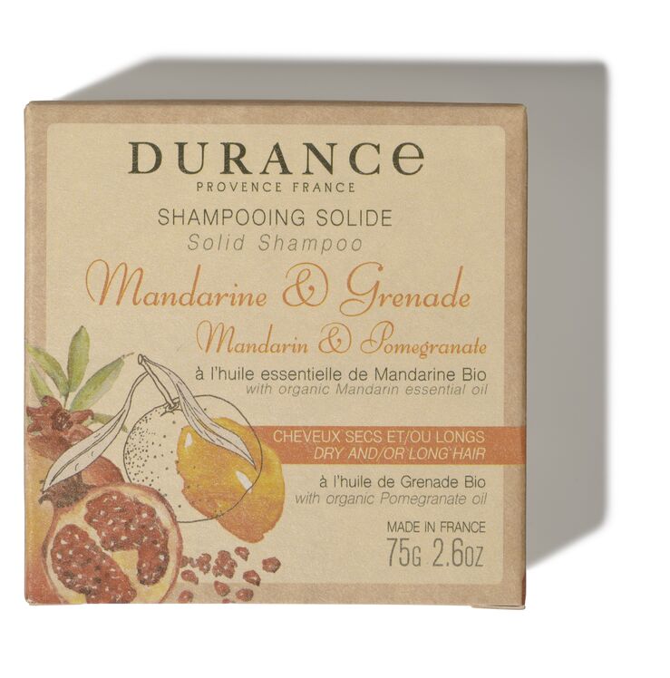 Durance Shampoo bar Mandarine en grenade