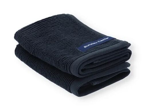 Bunzlau Castle vaatdoekjes set van 2 Zwart