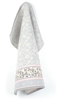 Bunzlau Castle Theedoek Dragonfly Grijs