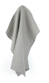 Bunzlau Castle Keukendoek Kleine Ruit Zwart