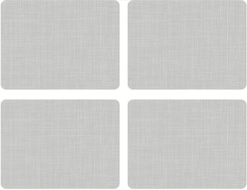 Hessian Grey placemats
