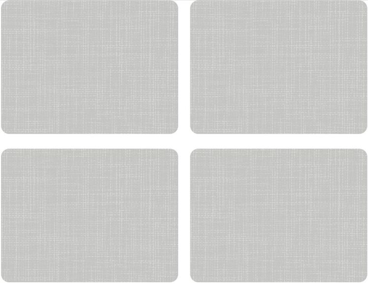 Hessian Grey placemats