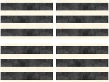 Monostripe placemats