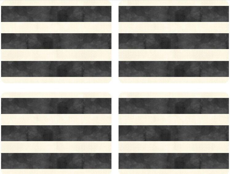 Monostripe placemats