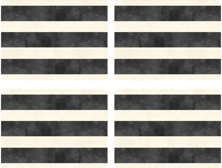 Monostripe placemats