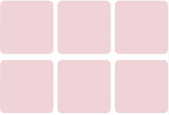 Solid Flossy coasters