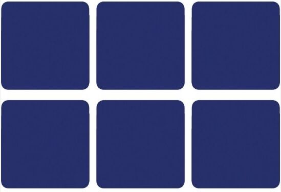 Solid Harbour Blue coasters