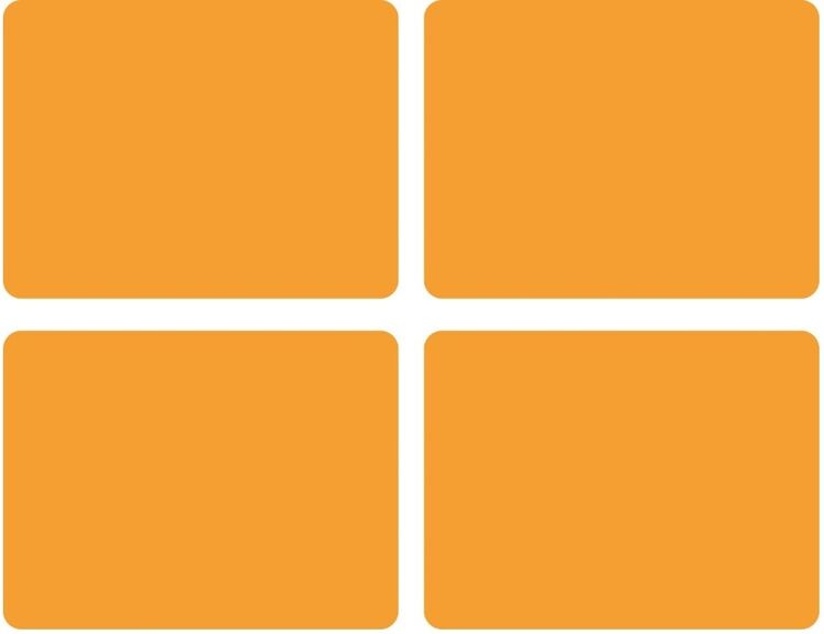 Solid Tropic fizz placemats