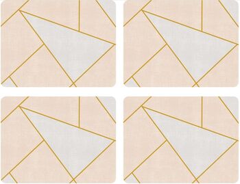 Urban chic placemats