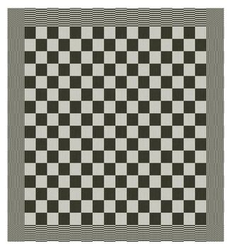 DDDDD Theedoek Barbecue Zwart