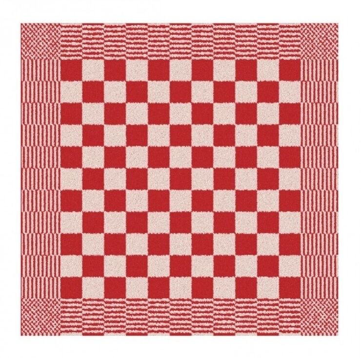 DDDDD Keukendoek Barbecue Rood