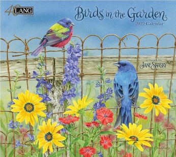 Birds in the Garden-Lang kalender 2022