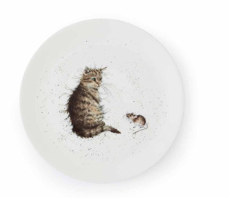 Wrendale designs Cat and mice coupe platter