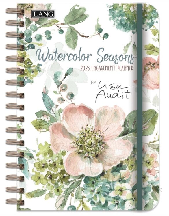 Lang agenda 2023 Watercolor Seasons