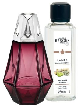 Lampe Berger Prisme Granat gift