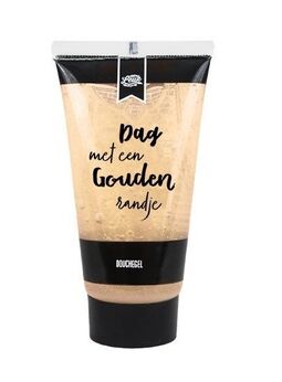 100% Leuk Douchegel goud dag met een gouden randje