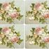 Pimpernel placemats Antique rose