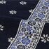 Bunzlau Castle Keukendoek Belle fleur donkerblauw detail