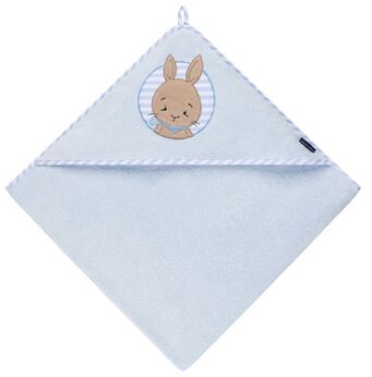 Morgenstern Hase badcape blauw