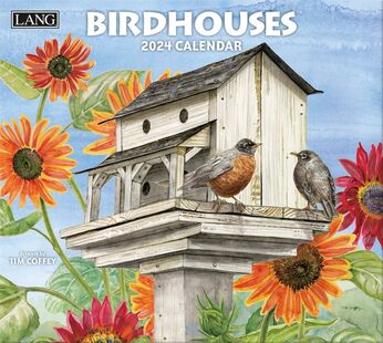 Birdhouses Lang kalender 2024