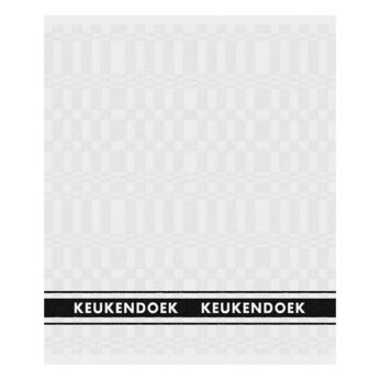 DDDDD Pelle Keukendoek White