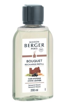 Maison Berger bouquet Cube - Cuir Mystique navulling