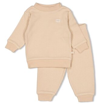 Pyjama wafel - Summer Special zand