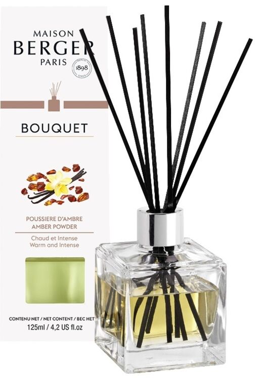 Maison Berger bouquet Cube - Poussiere d'Ambre
