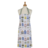Tea Tins cotton apron
