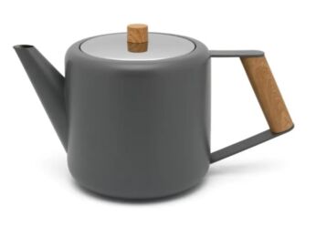 Theepot Duet® Design Boston 1,1L, grijs