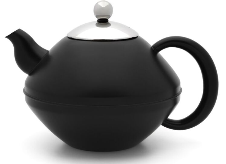 Theepot Minuet® Ceylon 1,4L, zwart