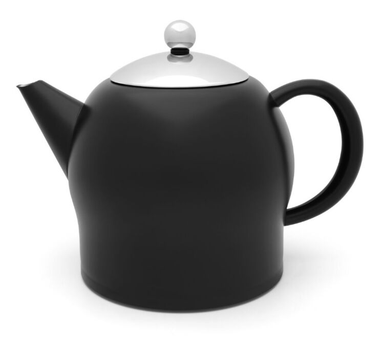 Theepot Minuet® Santhee 1,4L, zwart