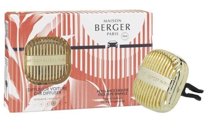 Maison Berger autoparfumset Cannelo Pétillance Exquise