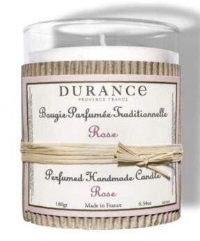 Durance geurkaars rose