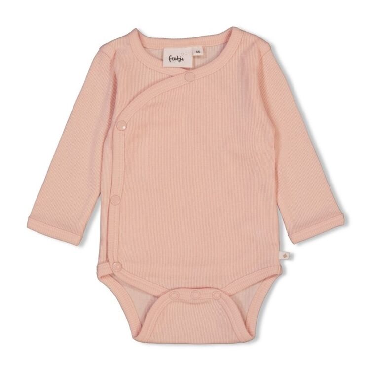 Wikkelromper rib - The Magic is in You roze