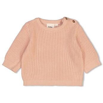 Sweater gebreid - The Magic is in You roze