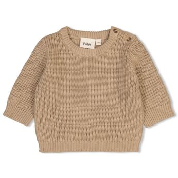 Sweater gebreid - The Magic is in You taupe