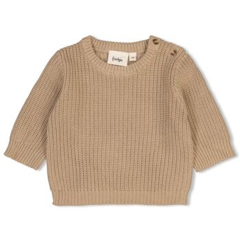 Sweater gebreid - The Magic is in You taupe