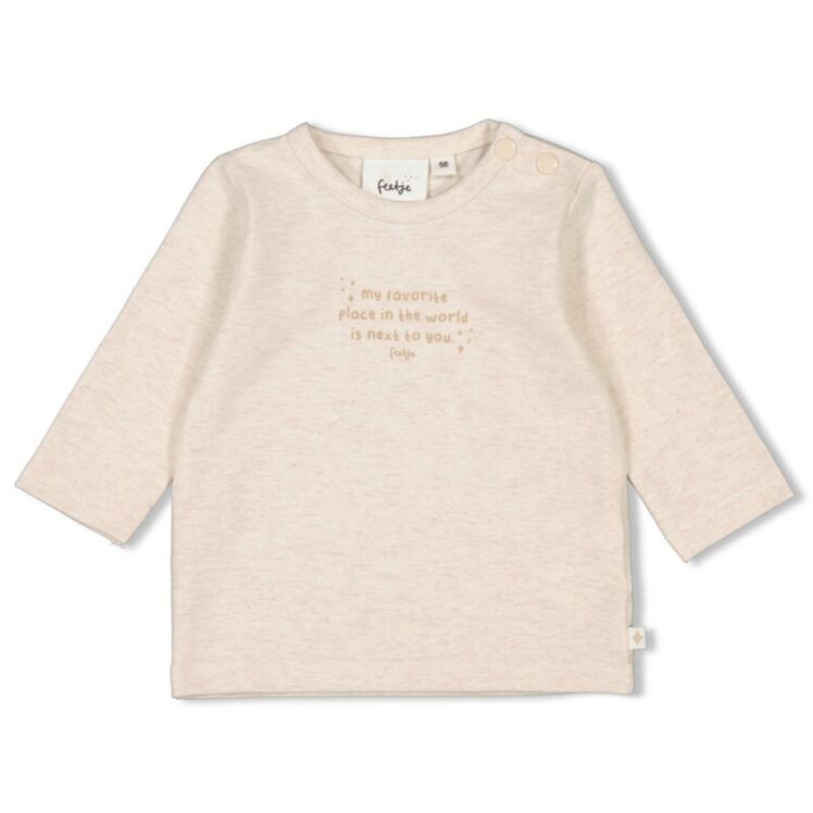 Longsleeve - The Magic is in You offwhite melange