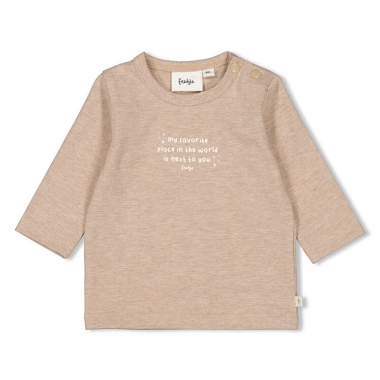 Longsleeve - The Magic is in You taupe melange