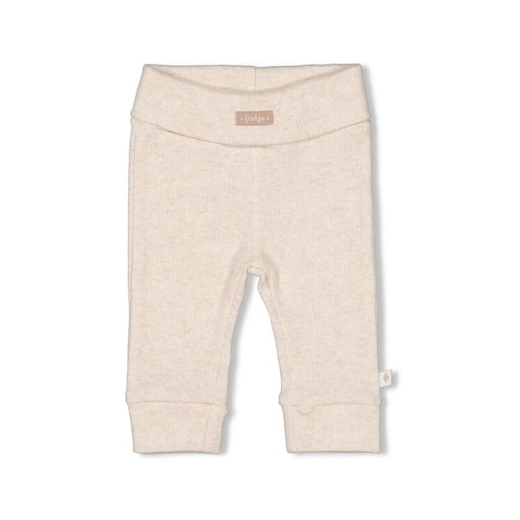Broek rib - The Magic is in You offwhite melange
