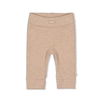 Broek rib - The Magic is in You taupe melange