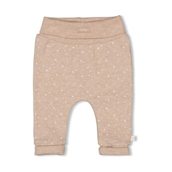 Broek AOP - The Magic is in You taupe