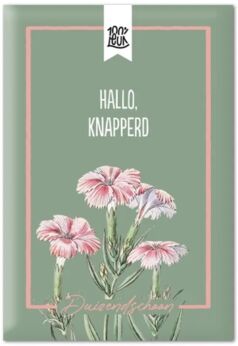 100% Leuk bloemenzaadjes hallo knapperd