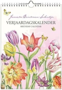 Janneke Brinkman verjaardags-kalender Tulpen